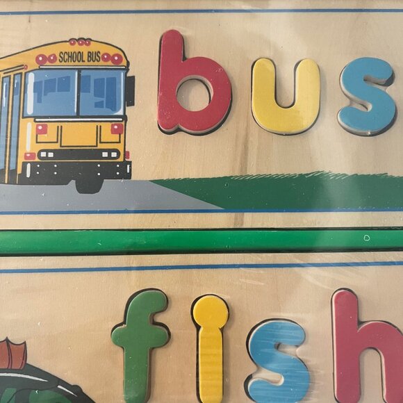 Melissa & Doug Wooden Spelling Boards - Picture 5 of 5